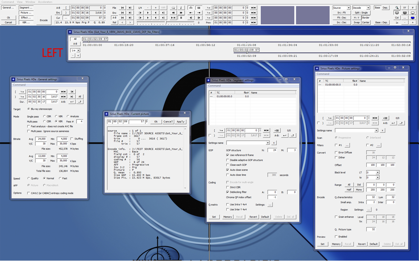 Sirius Pixels HDe MVC Encoder 1